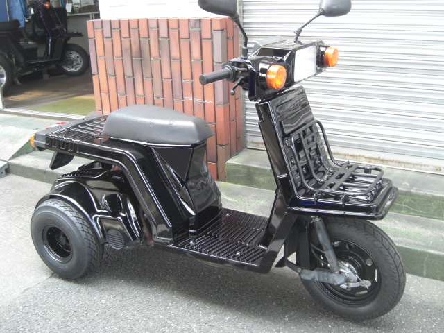 ジャイロX2stブラックミニカー